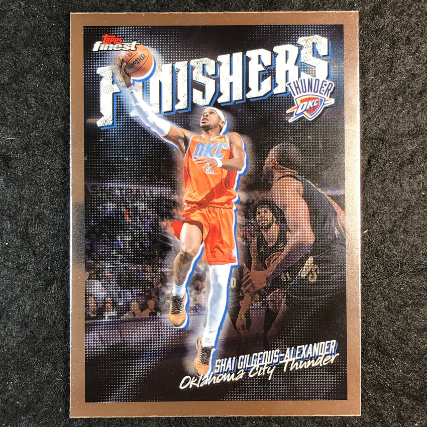 2025-26 Topps Finest SHAI GILGEOUS-ALEXANDER Finishers Base #5