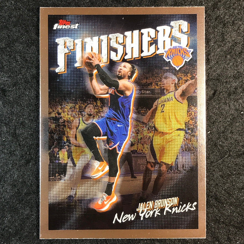 2025-26 Topps Finest JALEN BRUNSON Finishers Base #6