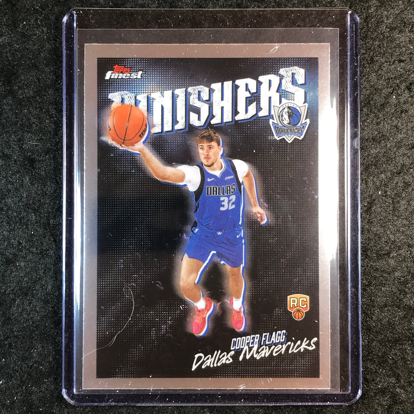 2025-26 Topps Finest COOPER FLAGG Finishers Rookie Base #8