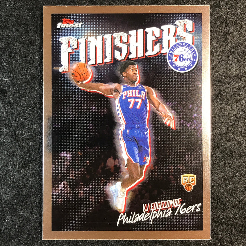 2025-26 Topps Finest VJ EDGECOMBE Finishers Rookie Base #10
