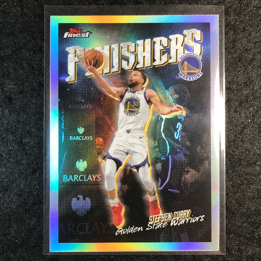 2025-26 Topps Finest STEPHEN CURRY Finishers Refractor #4