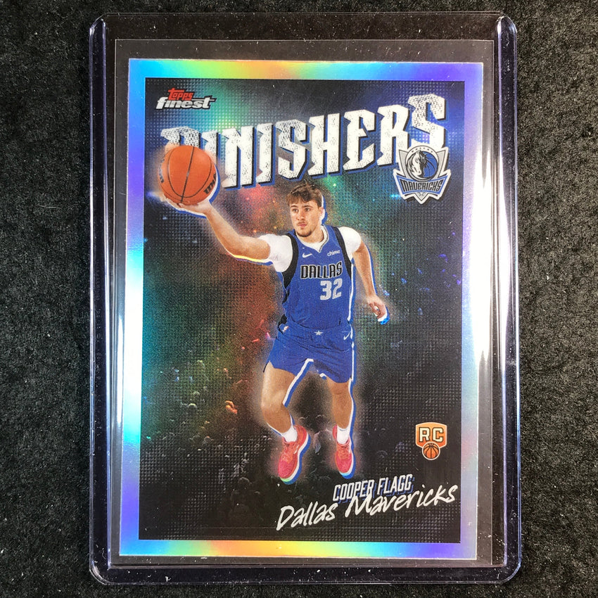 2025-26 Topps Finest COOPER FLAGG Finishers Rookie Refractor #8