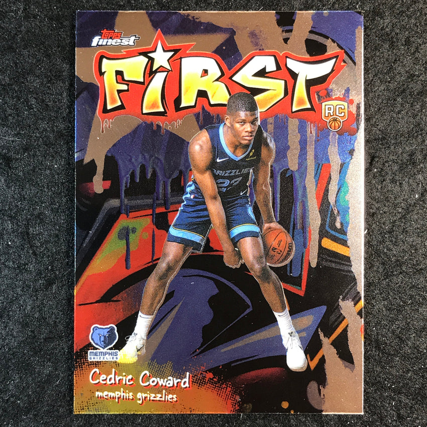 2025-26 Topps Finest CEDRIC COWARD First Rookie Base #11