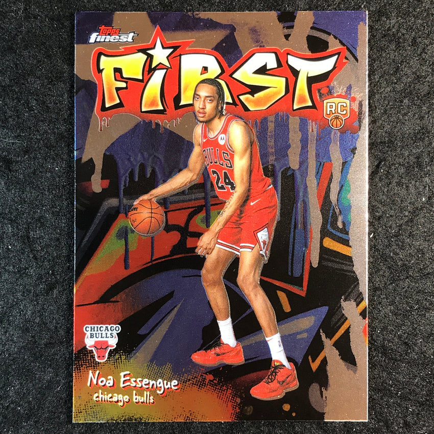 2025-26 Topps Finest NOA ESSENGUE First Rookie Base #12