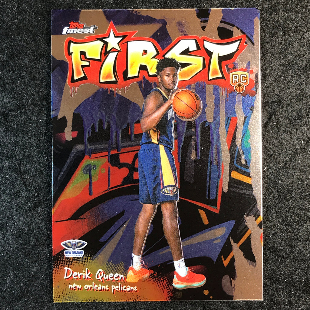 2025-26 Topps Finest DERIK QUEEN First Rookie Base #13 – Cherry ...