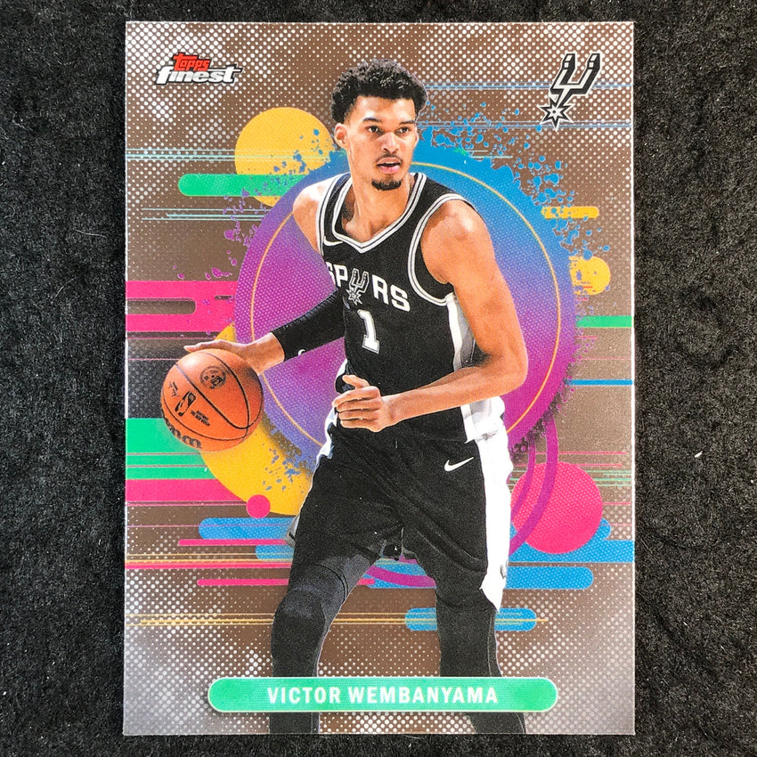 2025-26 Topps Finest VICTOR WEMBANYAMA Uncommon Base #179