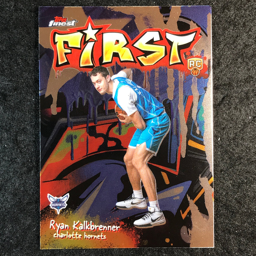2025-26 Topps Finest RYAN KALKBRENNER First Rookie Base #24