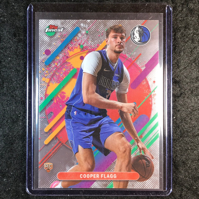 2025-26 Topps Finest COOPER FLAGG Rare Rookie Base #201