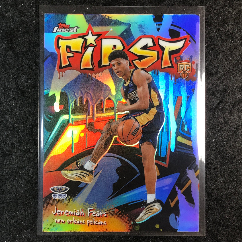 2025-26 Topps Finest JEREMIAH FEARS First Rookie Refractor #7