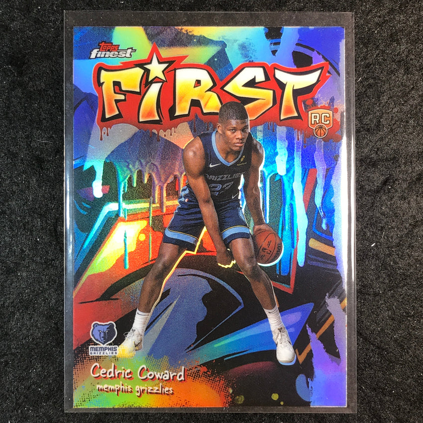 2025-26 Topps Finest CEDRIC COWARD First Rookie Refractor #11