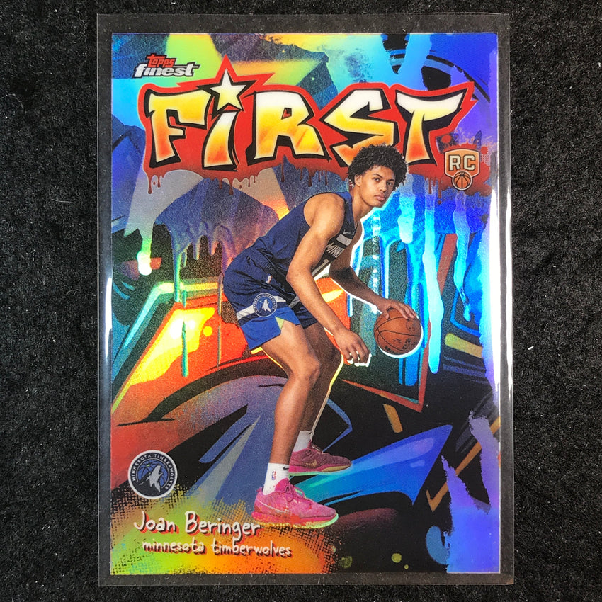 2025-26 Topps Finest JOAN BERINGER First Rookie Refractor #17