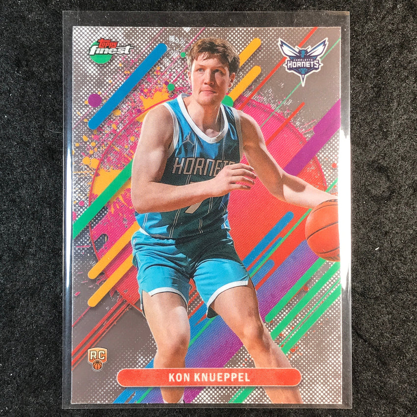 2025-26 Topps Finest KON KNUEPPEL Rare Rookie Base #204