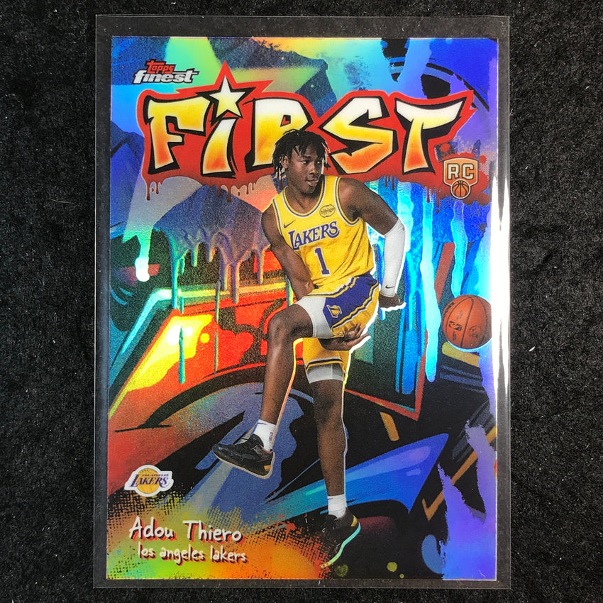 2025-26 Topps Finest ADOU THIERO First Rookie Refractor #26