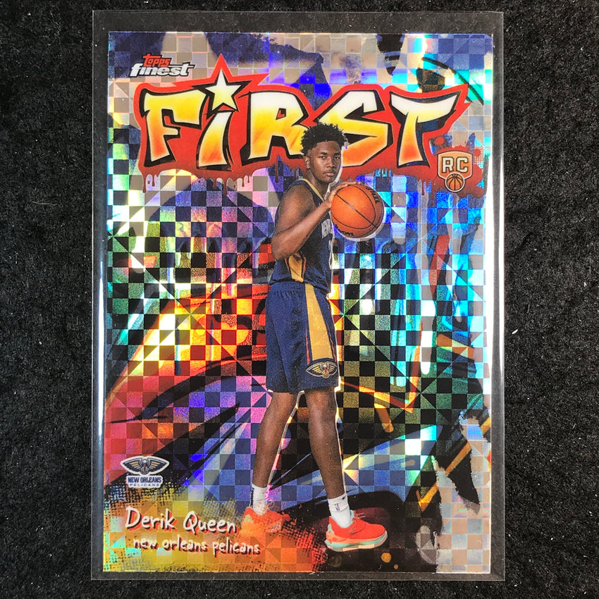 2025-26 Topps Finest DERIK QUEEN First Rookie X-Fractor #13