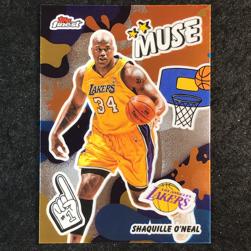 2025-26 Topps Finest SHAQUILLE O'NEAL Muse Base #4