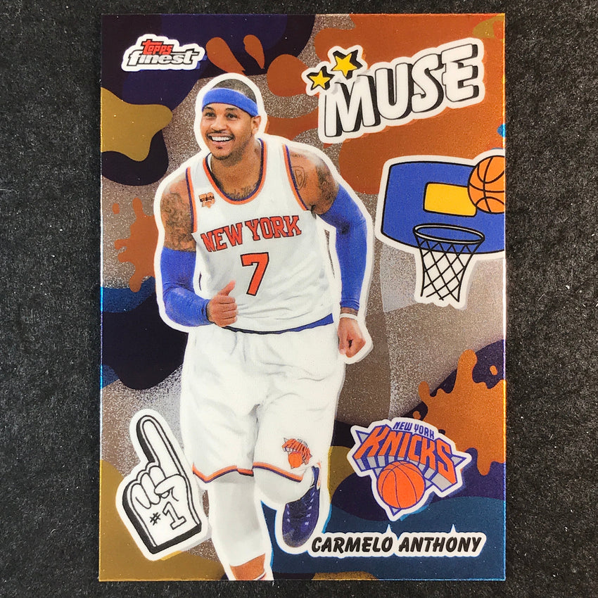 2025-26 Topps Finest CARMELO ANTHONY Muse Base #7