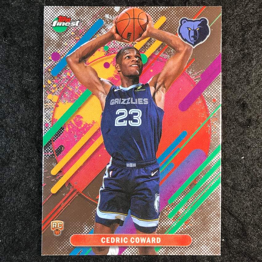 2025-26 Topps Finest CEDRIC COWARD Rare Rookie Base #211