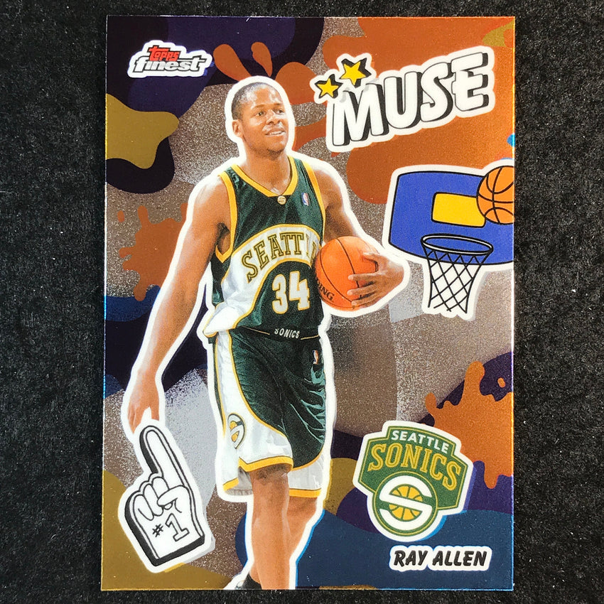 2025-26 Topps Finest RAY ALLEN Muse Base #11
