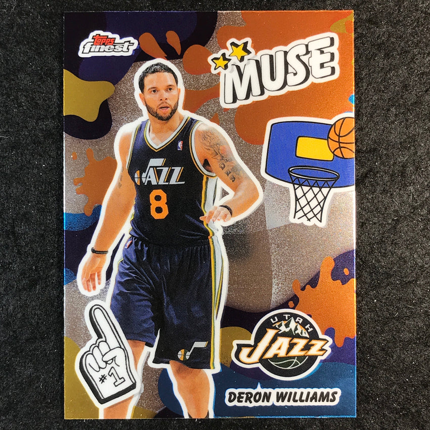 2025-26 Topps Finest DERON WILLIAMS Muse Base #24
