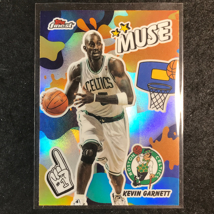 2025-26 Topps Finest KEVIN GARNETT Muse Refractor #6