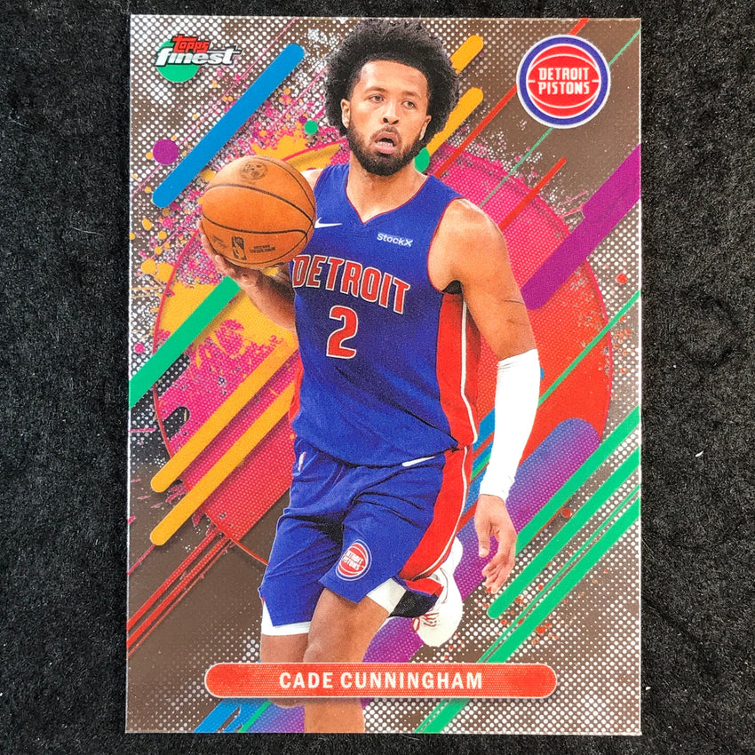 2025-26 Topps Finest CADE CUNNINGHAM Rare Base #237