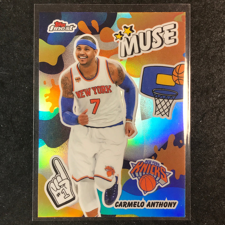 2025-26 Topps Finest CARMELO ANTHONY Muse Refractor #7