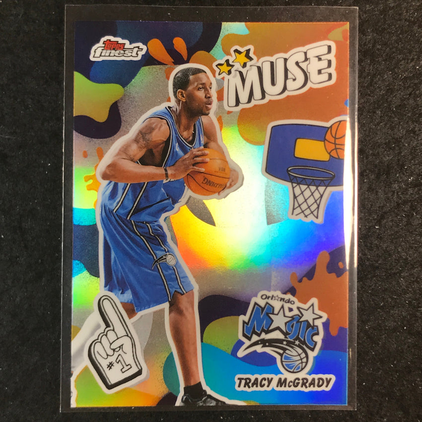 2025-26 Topps Finest TRACY MCGRADY Muse Refractor #9