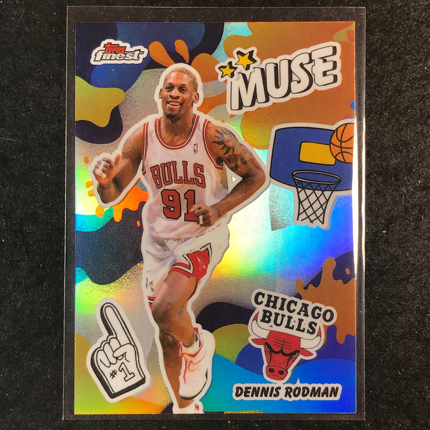 2025-26 Topps Finest DENNIS RODMAN Muse Refractor #18