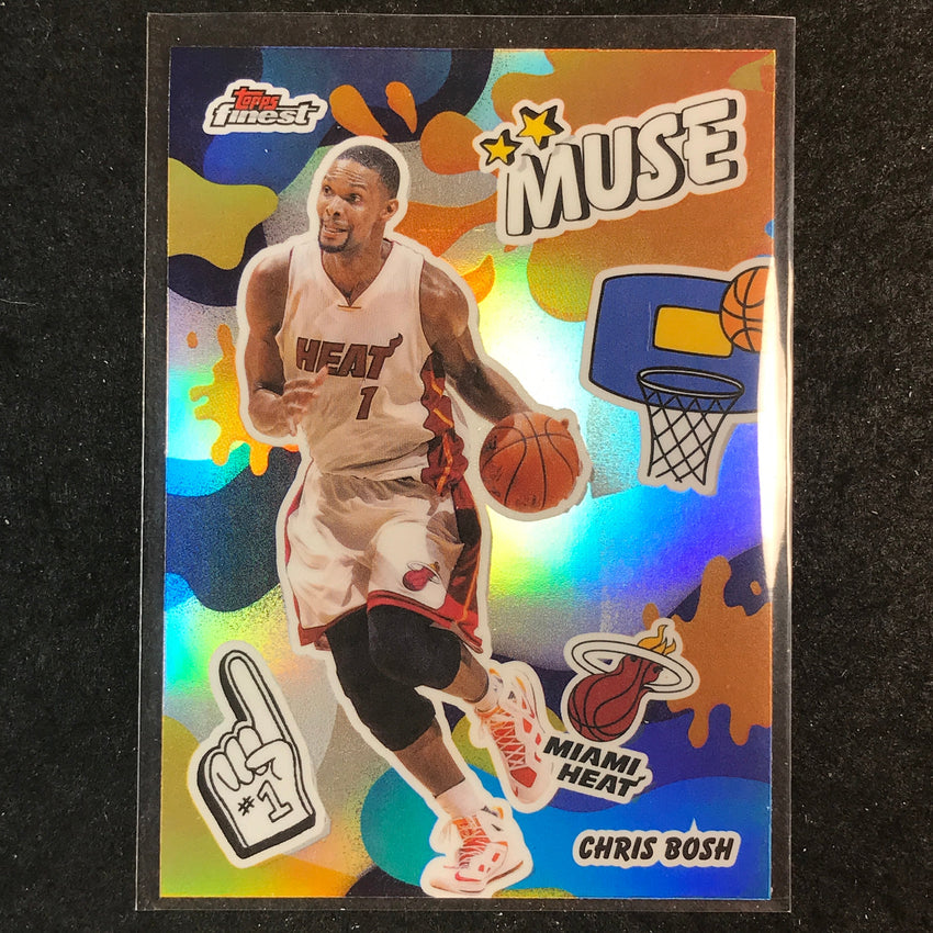 2025-26 Topps Finest CHRIS BOSH Muse Refractor #27