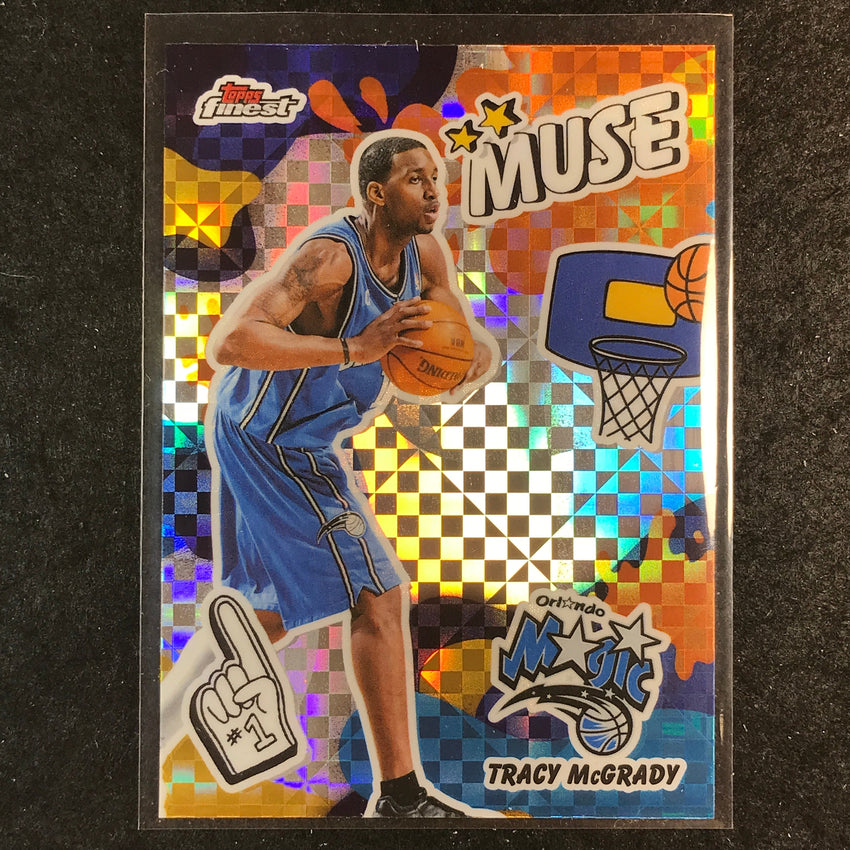 2025-26 Topps Finest TRACY MCGRADY Muse X-Fractor #9