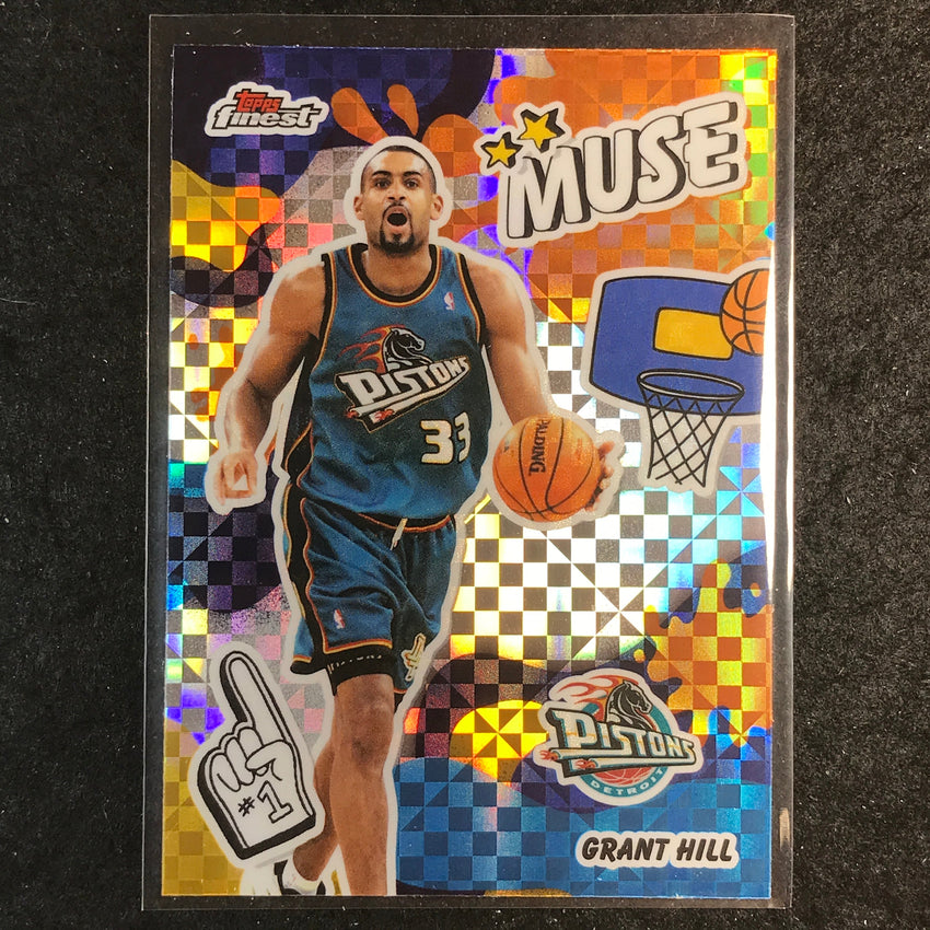 2025-26 Topps Finest GRANT HILL Muse X-Fractor #13