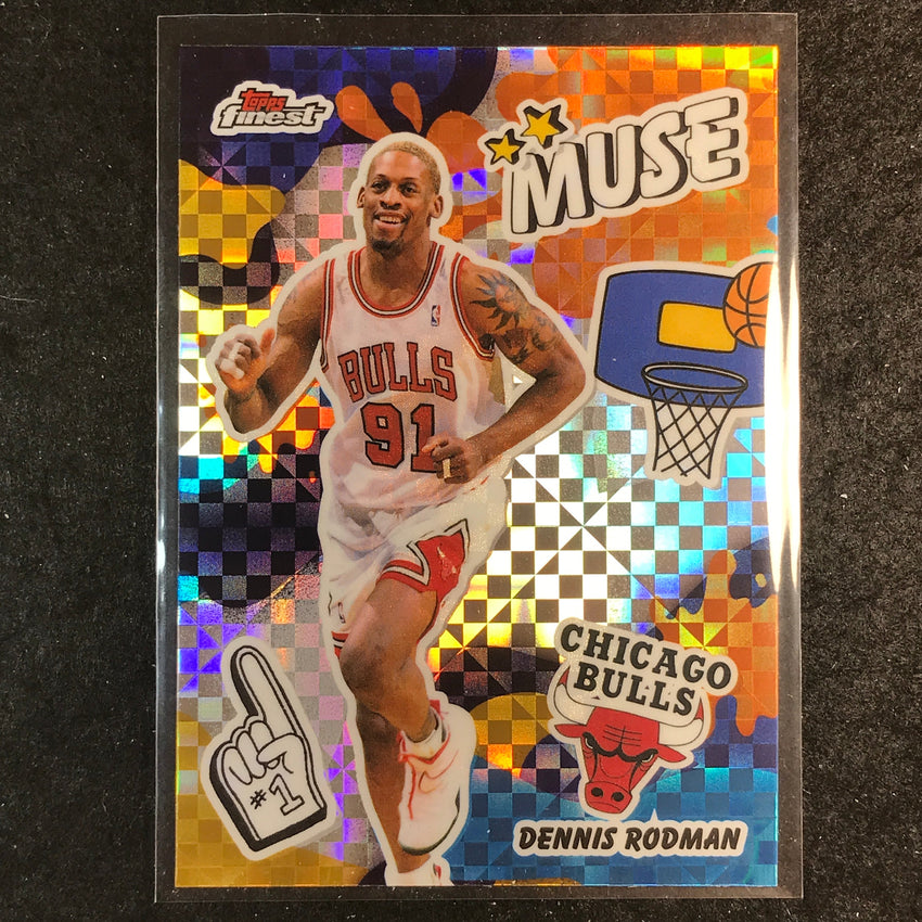 2025-26 Topps Finest DENNIS RODMAN Muse X-Fractor #18