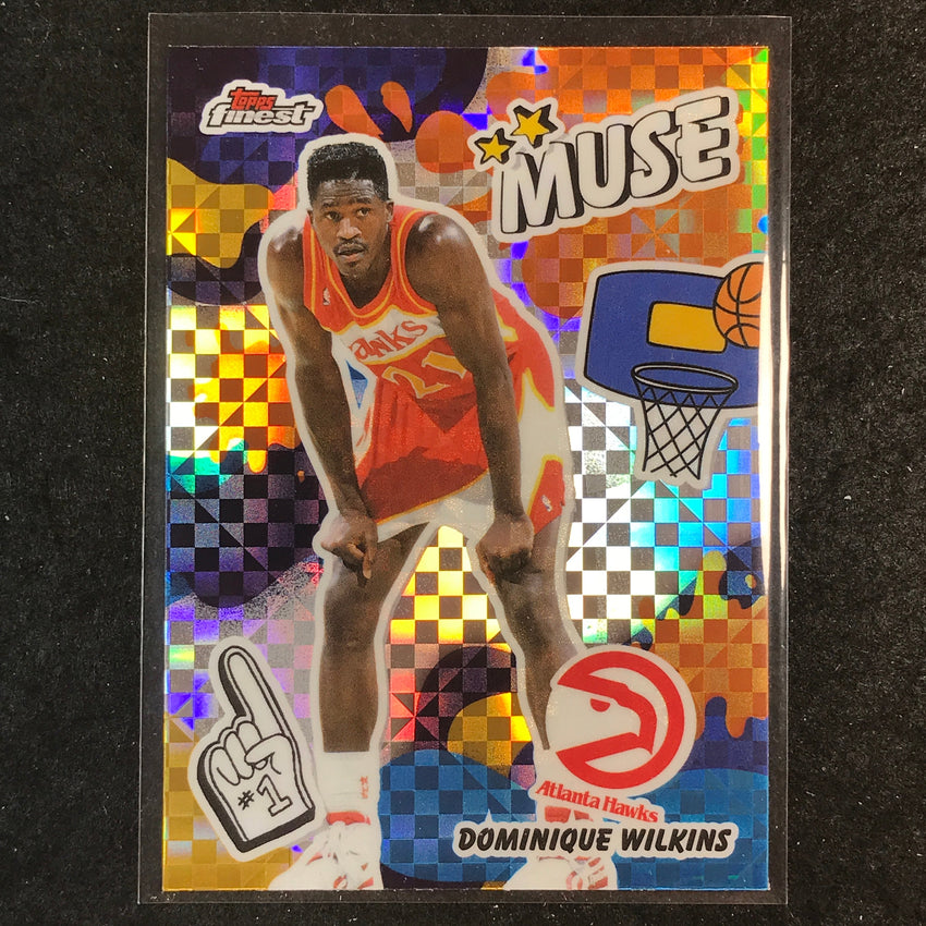 2025-26 Topps Finest DOMINIQUE WILKINS Muse X-Fractor #21