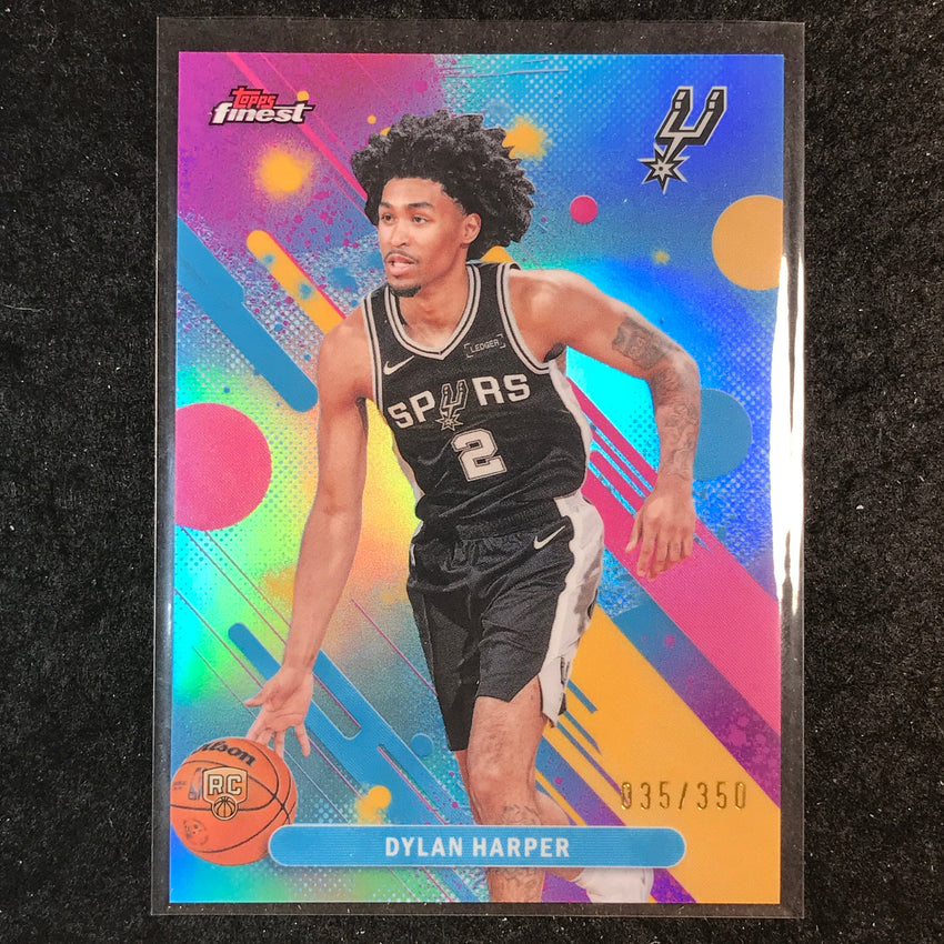2025-26 Topps Finest DYLAN HARPER Common Rookie Sky Blue 35/350 #2