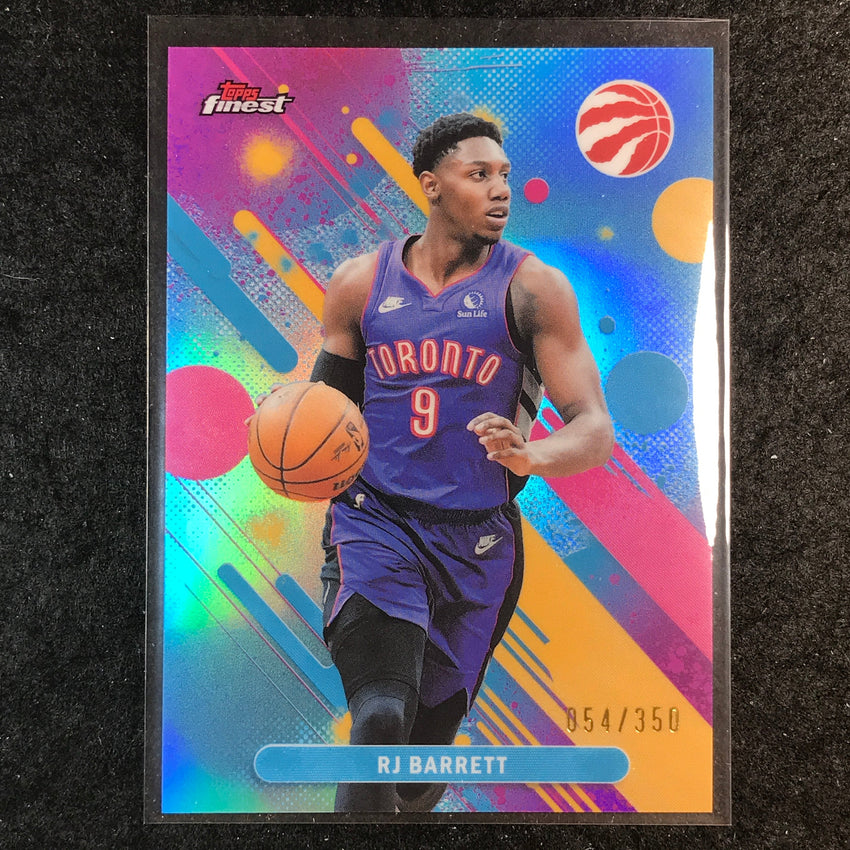 2025-26 Topps Finest RJ BARRETT Common Sky Blue 54/350 #33