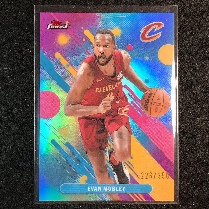 2025-26 Topps Finest EVAN MOBLEY Common Sky Blue 226/350 #55