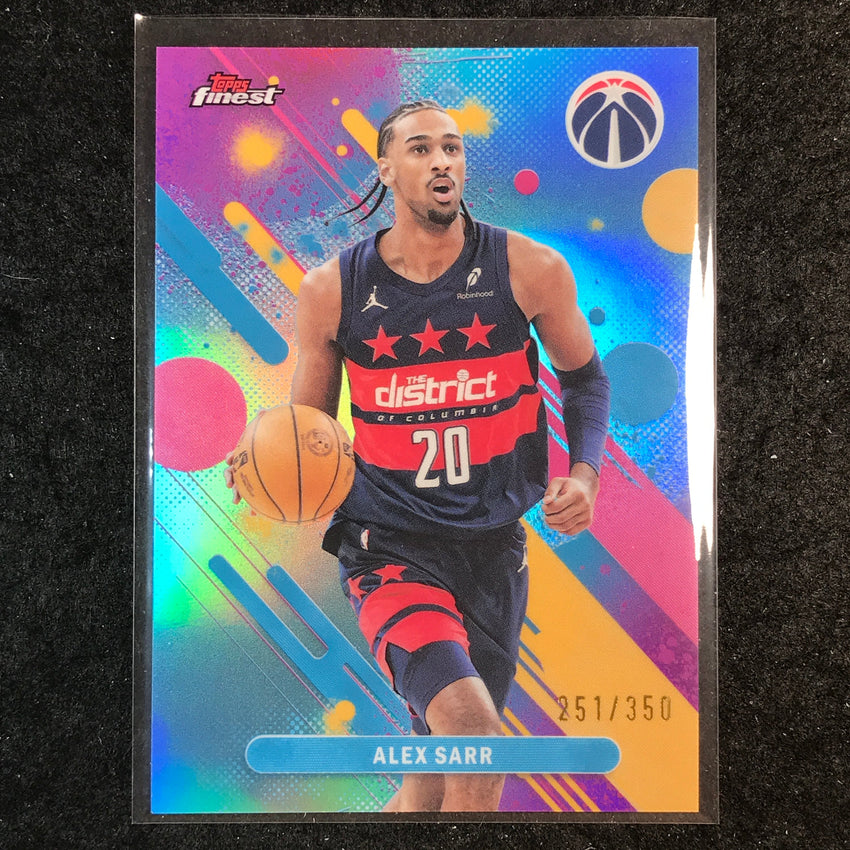 2025-26 Topps Finest ALEX SARR Common Sky Blue 251/350 #59