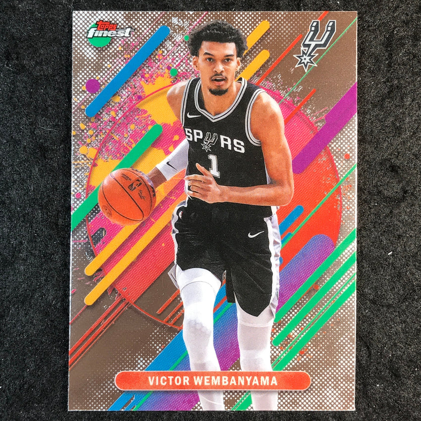 2025-26 Topps Finest VICTOR WEMBANYAMA Rare Base #264