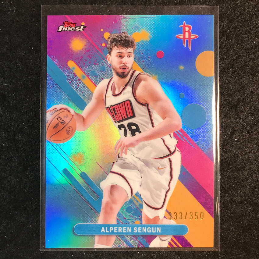 2025-26 Topps Finest ALPEREN SENGUN Common Sky Blue 333/350 #92