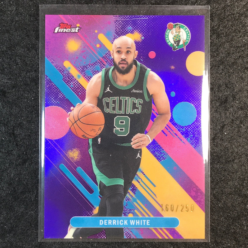 2025-26 Topps Finest DERRICK WHITE Common Purple 160/250 #23