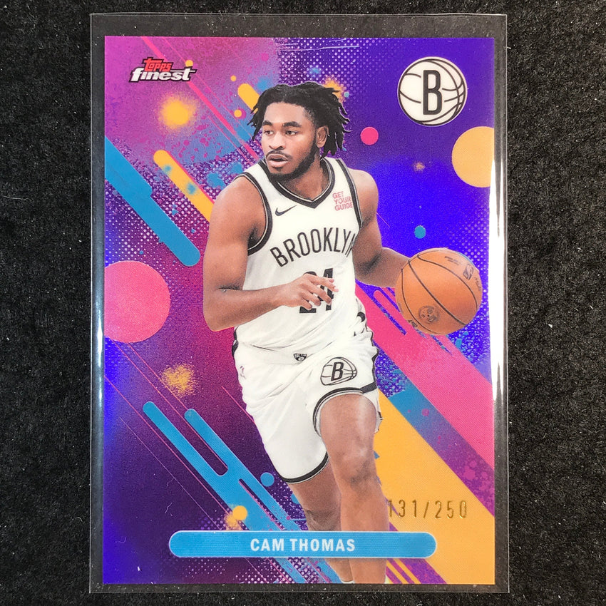 2025-26 Topps Finest CAM THOMAS Common Purple 131/250 #25