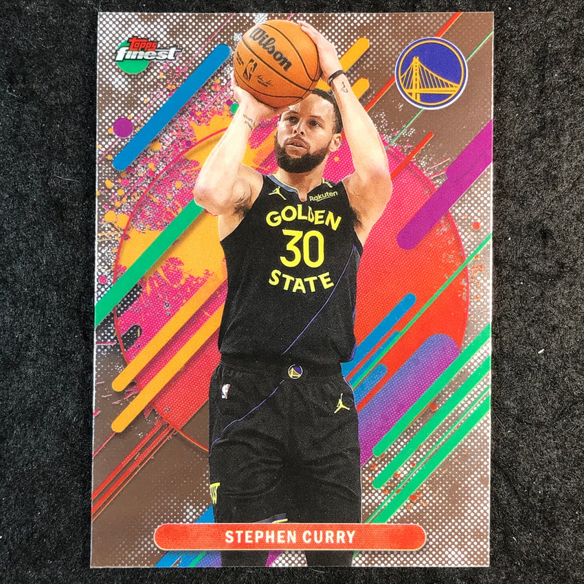 2025-26 Topps Finest STEPHEN CURRY Rare Base #274