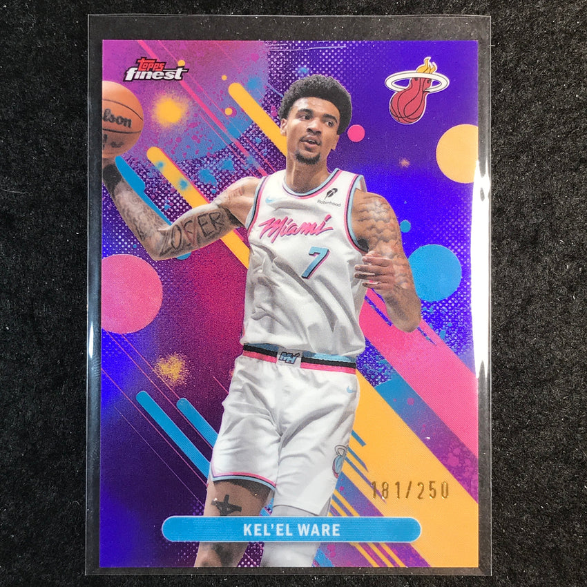 2025-26 Topps Finest KEL'EL WARE Common Purple 181/250 #51