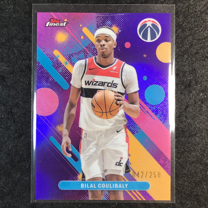 2025-26 Topps Finest BILAL COULIBALY Common Purple 42/250 #58