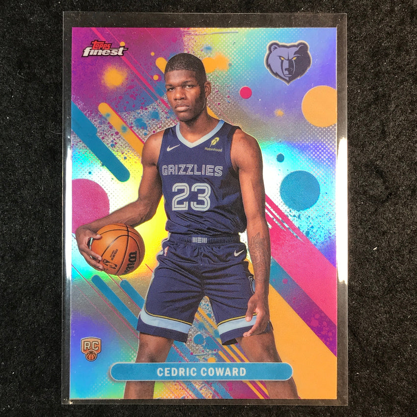 2025-26 Topps Finest CEDRIC COWARD Common Rookie Refractor #11