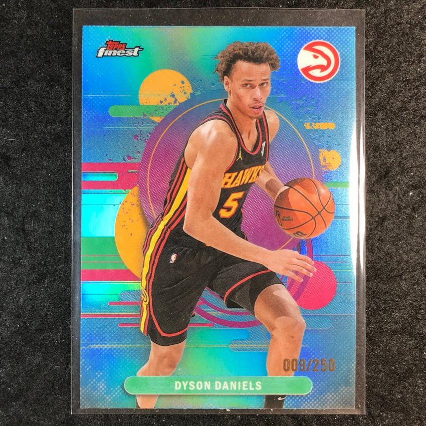 2025-26 Topps Finest DYSON DANIELS Uncommon Sky Blue 9/250 #149
