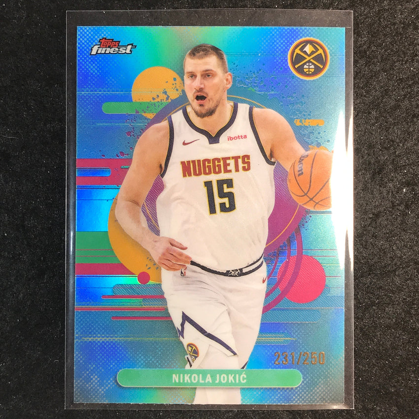 2025-26 Topps Finest NIKOLA JOKIC Uncommon Sky Blue 231/250 #157