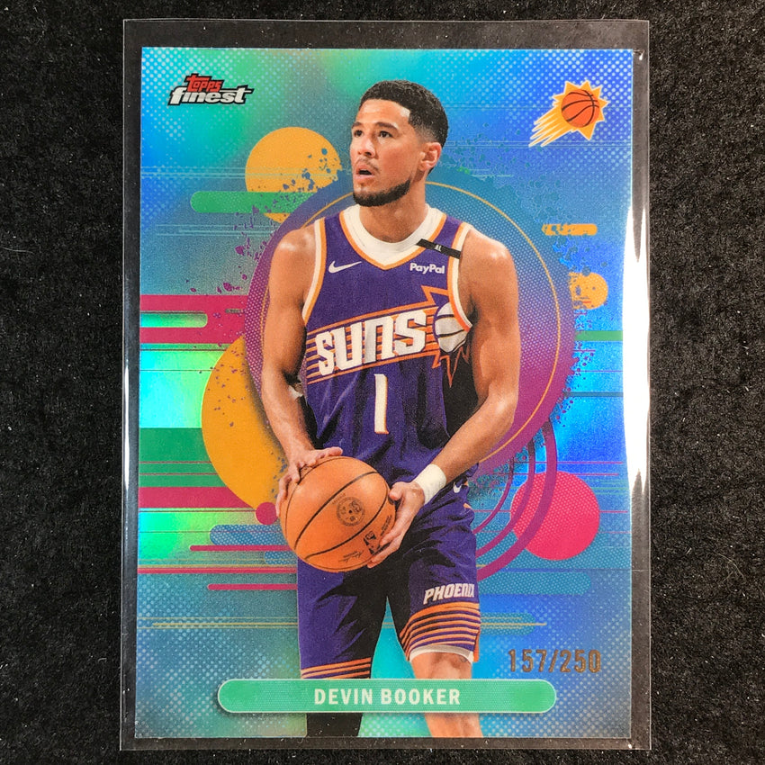 2025-26 Topps Finest DEVIN BOOKER Uncommon Sky Blue 157/250 #167