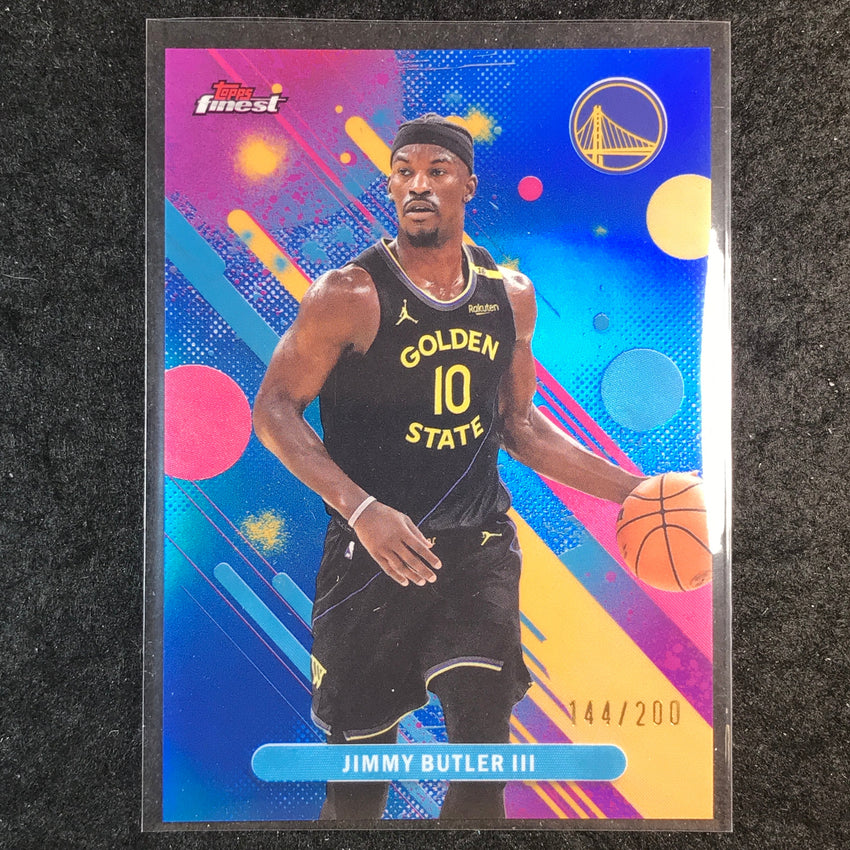 2025-26 Topps Finest JIMMY BUTLER III Common Blue 144/200 #75