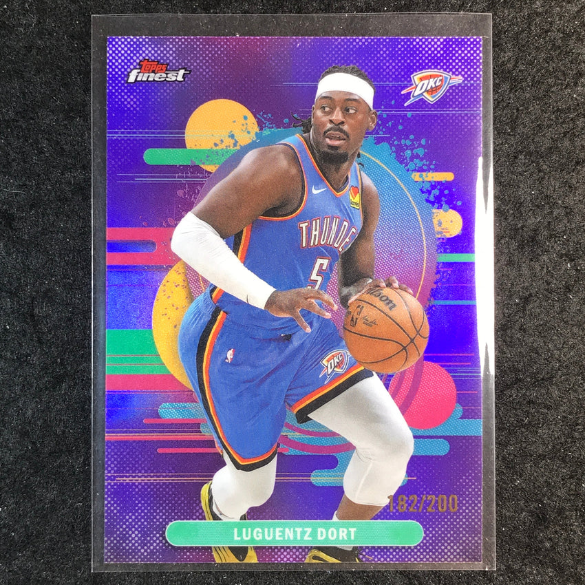 2025-26 Topps Finest LUGUENTZ DORT Uncommon Purple 182/200 #161